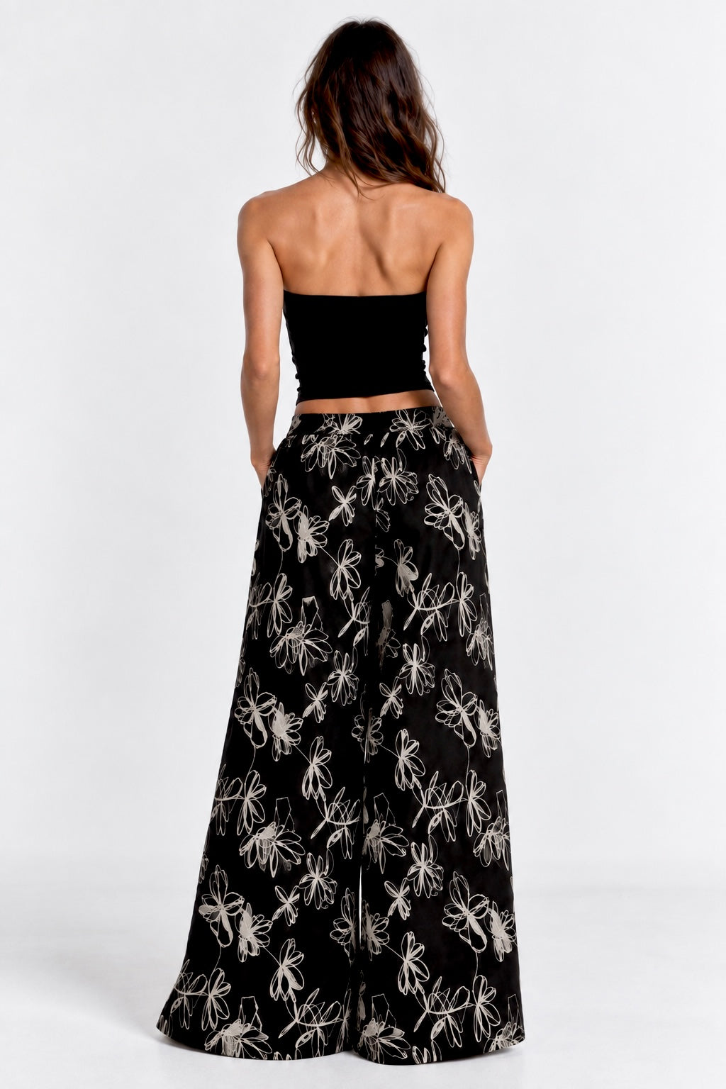 PANTALÓN AMPLIO DE LINO